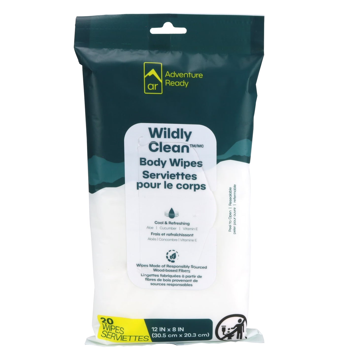 Adventure Ready Wildly Clean Wipes