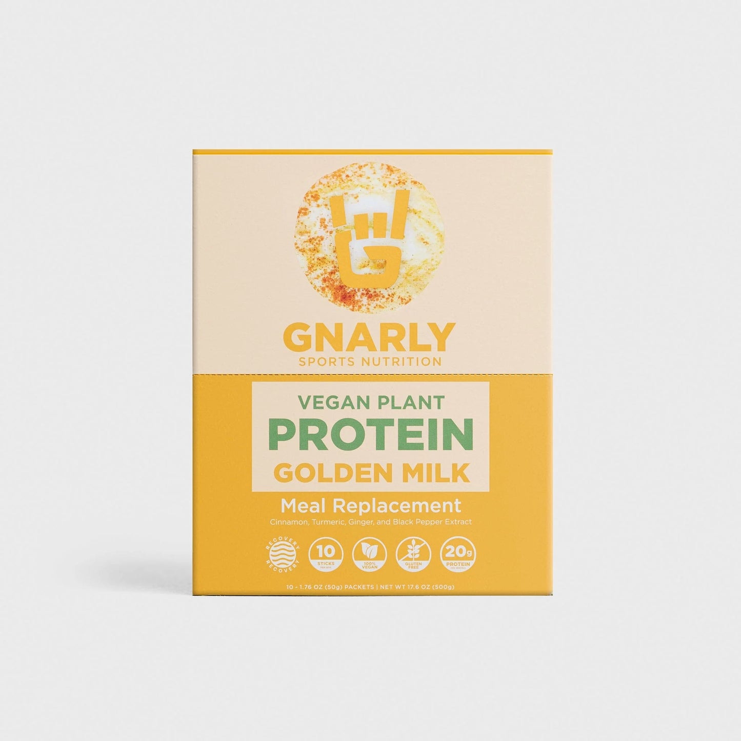 Gnarly Vegan Plant Protein Golden Milk