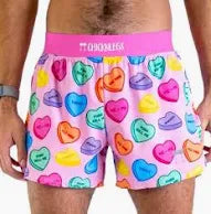 ChickNLegs Men's 4" Half Split Shorts