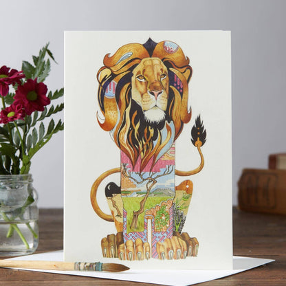Lion Card