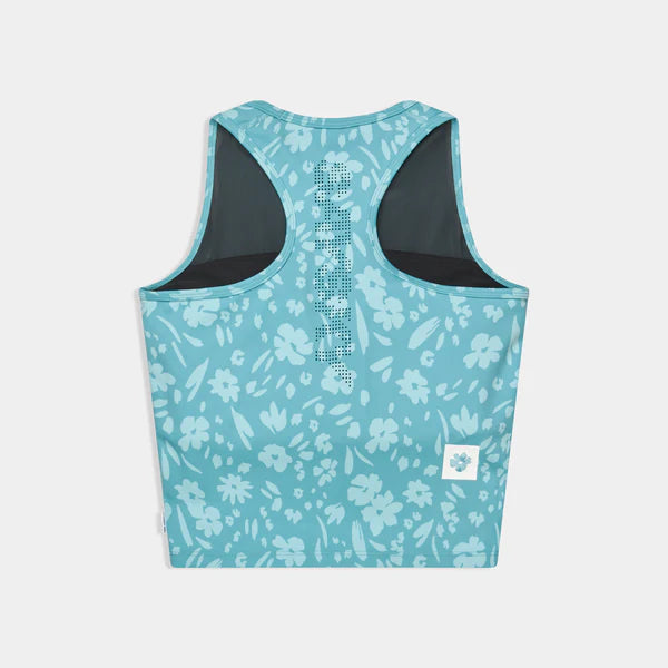 SAYSKY Flower Combat Crop Top Women