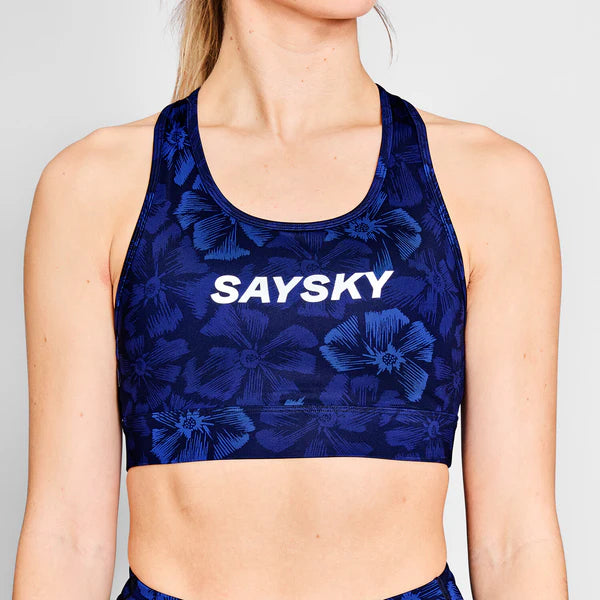 SaySky Flower Combat Sports Bra