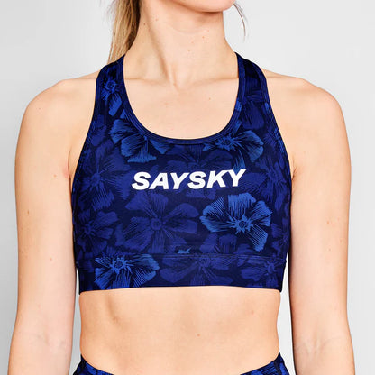 SaySky Flower Combat Sports Bra