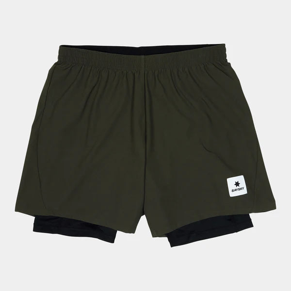SaySky 2 in 1 Pace Shorts 5" Men