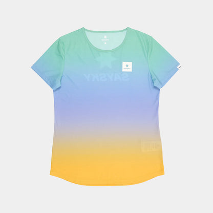 SaySky Drip Dye Flow T-Shirt Women
