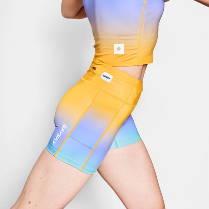 SaySky Drip Dye Combat + Short Tights 4" Women