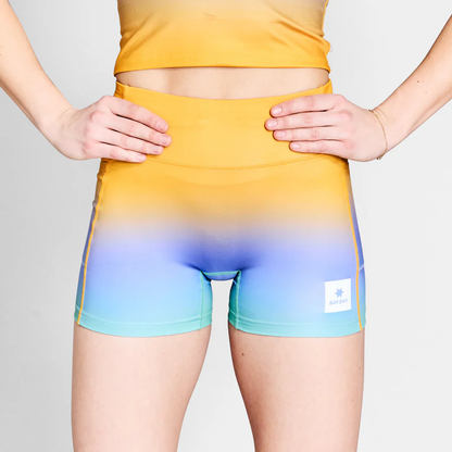 SaySky Drip Dye Combat + Short Tights 4" Women