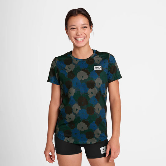 SaySky Camo Flower Combat T-Shirt Women