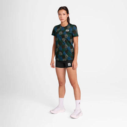 SaySky Camo Flower Combat T-Shirt Women