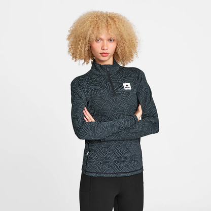 Saysky Reflective Pace 1/2 Zip Long Sleeve Women