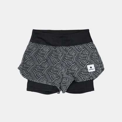 Saysky Reflective Pace 2 in 1 Shorts 3" Women