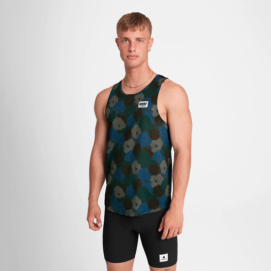 SaySky Flower Combat Singlet Men