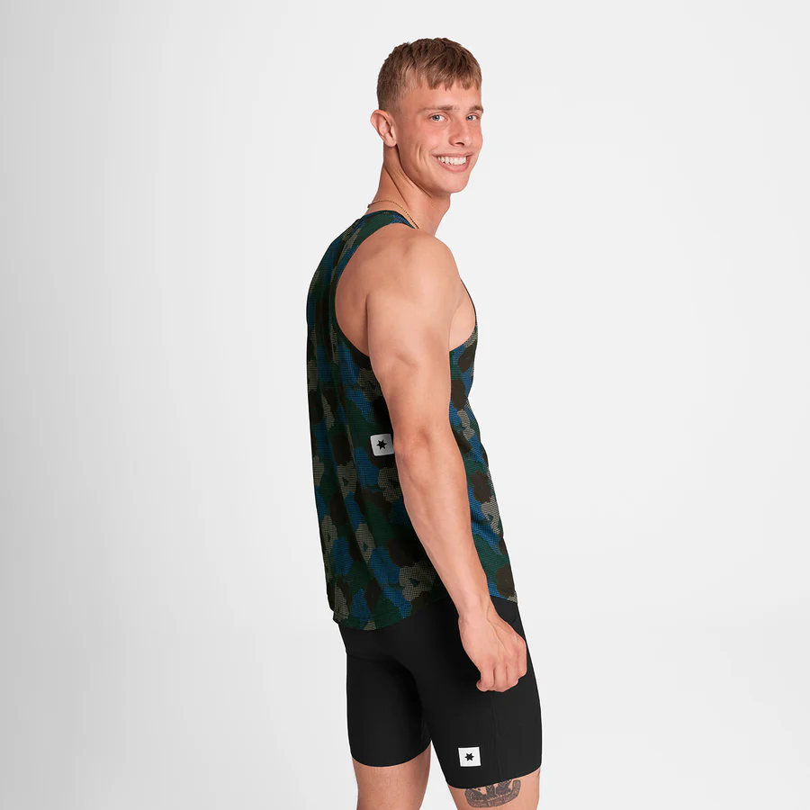 SaySky Flower Combat Singlet Men