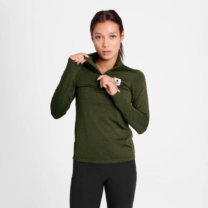 SaySky Pace 1/2 Zip Long Sleeve Women
