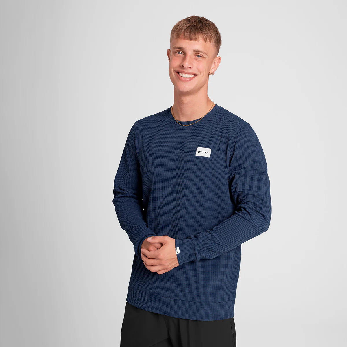 SAYSKY Motion Waffle Long Sleeve Men