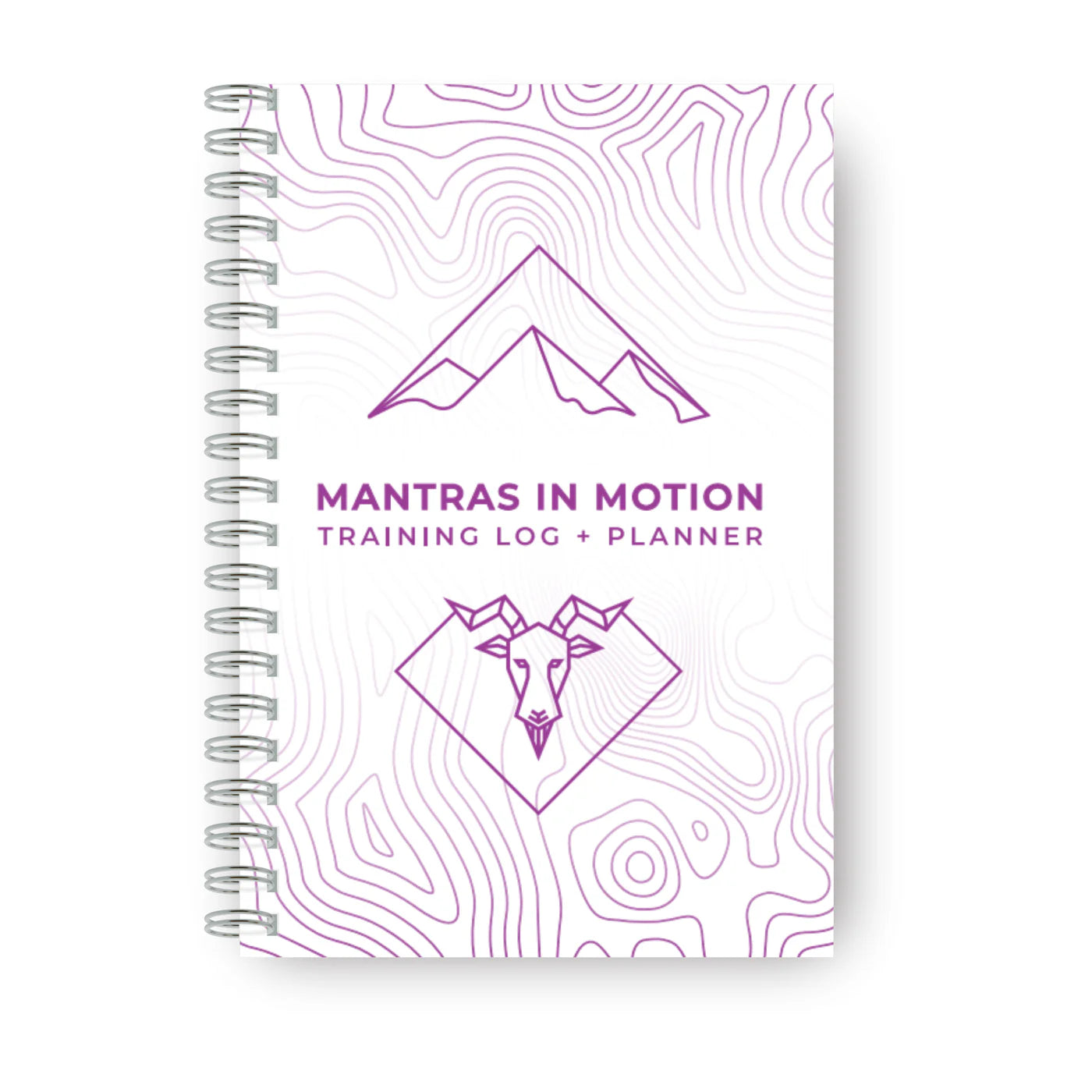 Wild Strides Paper Co Mantras in Motion Training Log + Planner