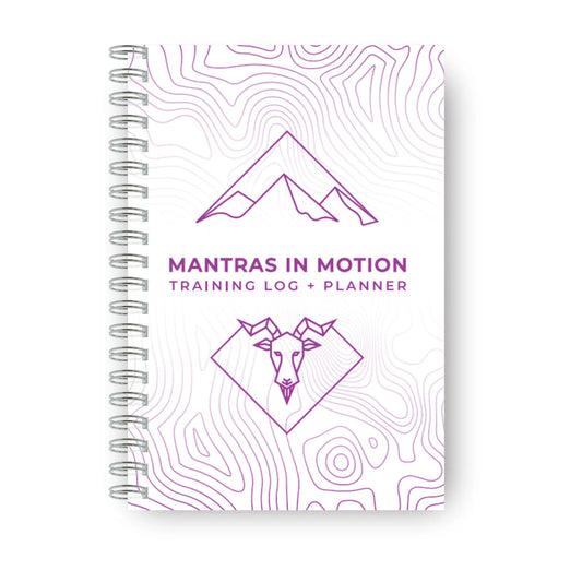 Wild Strides Paper Co Mantras in Motion Training Log + Planner