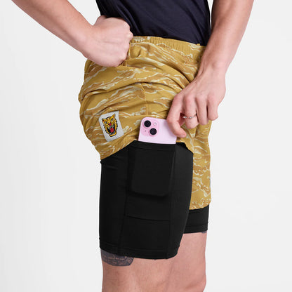 SAYSKY Tiger Pace 2 in 1 Shorts 5" Men