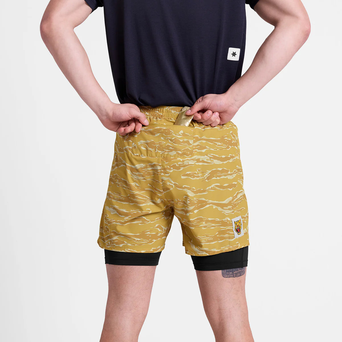 SAYSKY Tiger Pace 2 in 1 Shorts 5" Men