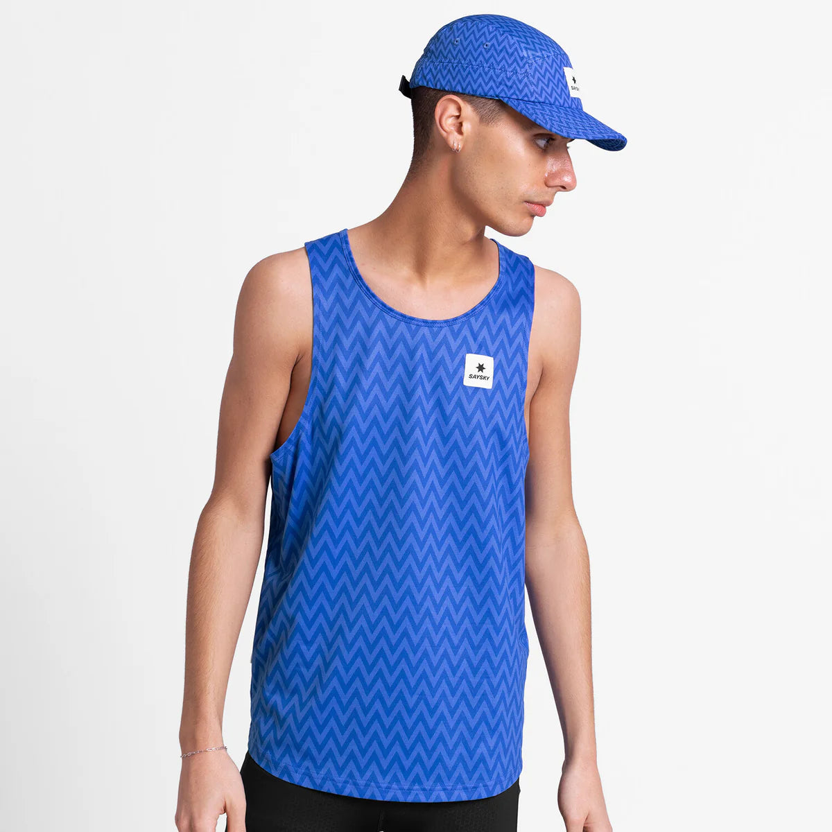 SAYSKY Zig Zag Combat Singlet Men