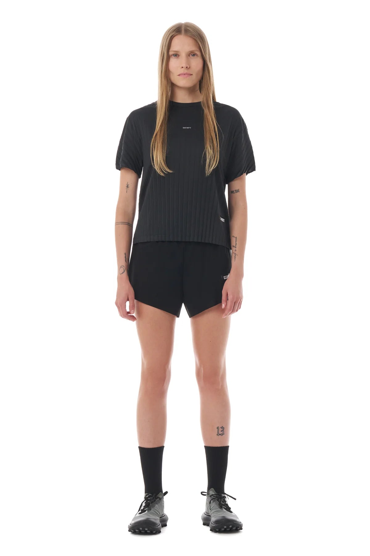 Satisfy Auralite Pleated T-Shirt Women