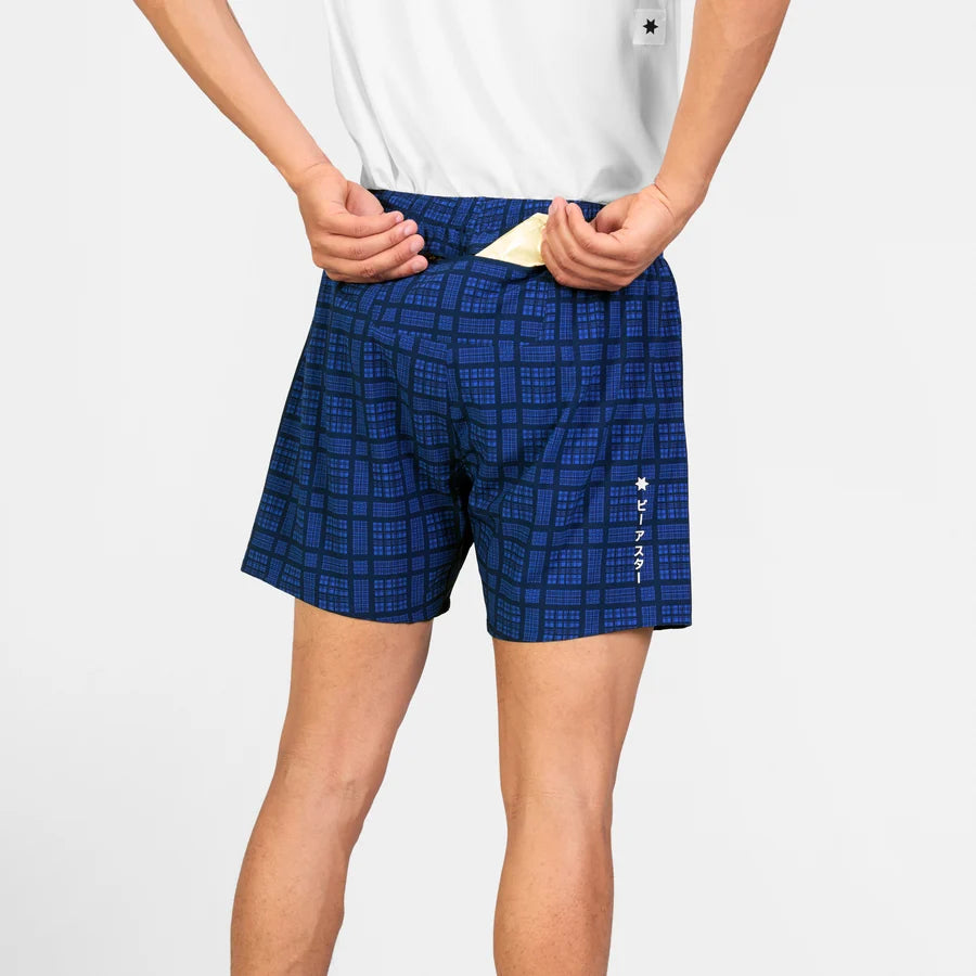 SaySky Checker Pace Shorts 5" Men