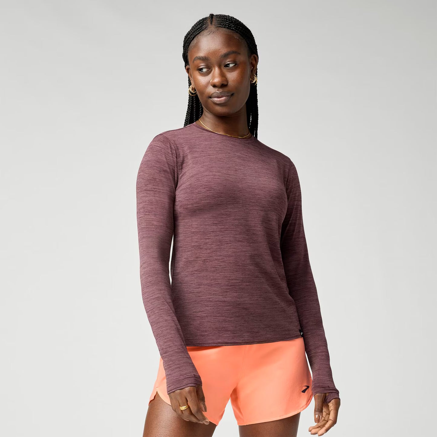 Brooks Luxe Crop Long Sleeve Women