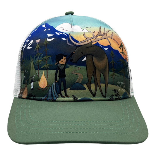 BocoGear 5 Panel Trucker Hat Kids