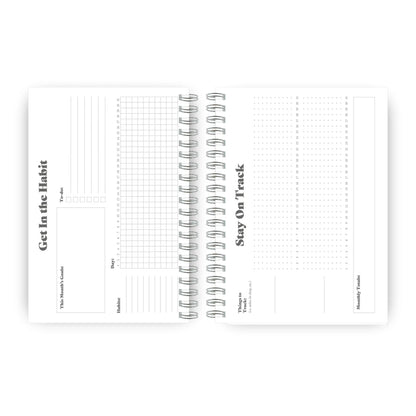 Wild Strides Paper Co Mantras in Motion Training Log + Planner