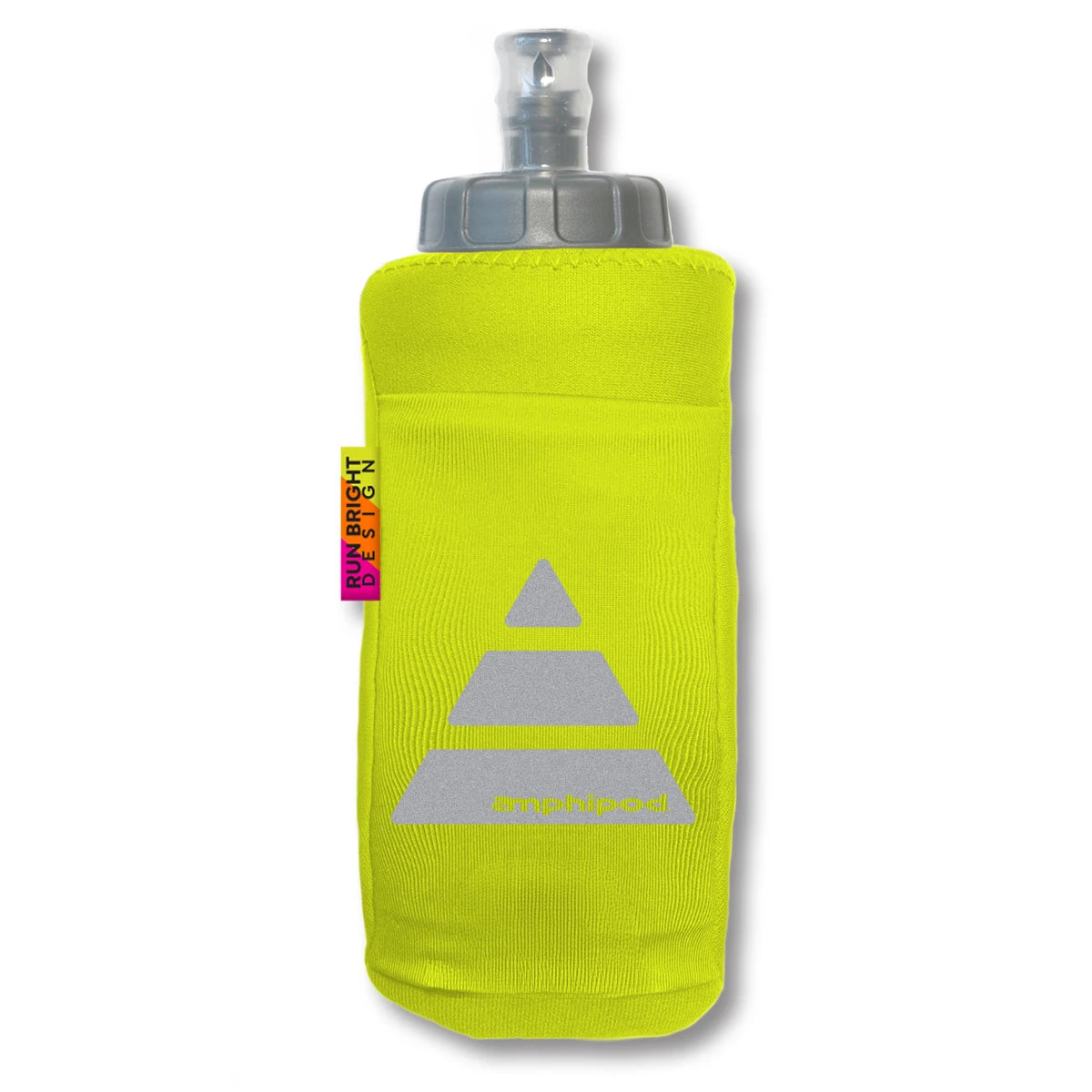 Amphipod Run Bright Soft-Tech Luxe™ Handheld Bottle