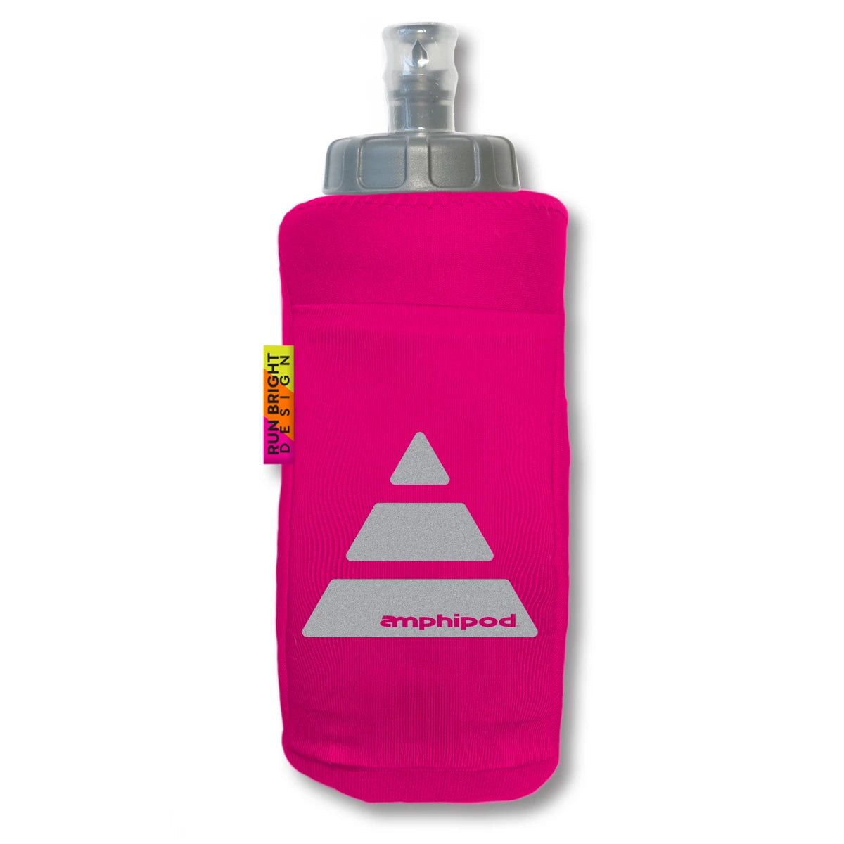 Amphipod Run Bright Soft-Tech Luxe™ Handheld Bottle