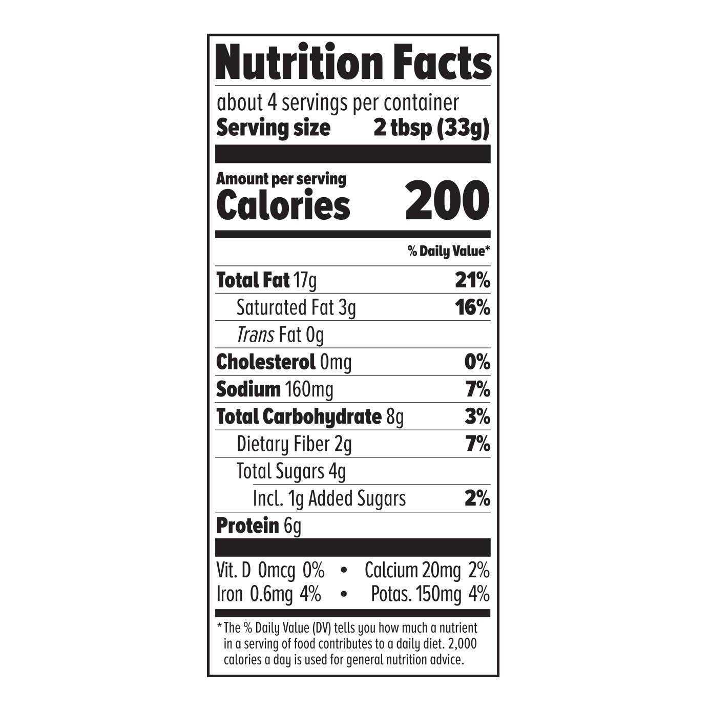 Salted Brownie Peanut Butter - (6) 4.5oz Pouches