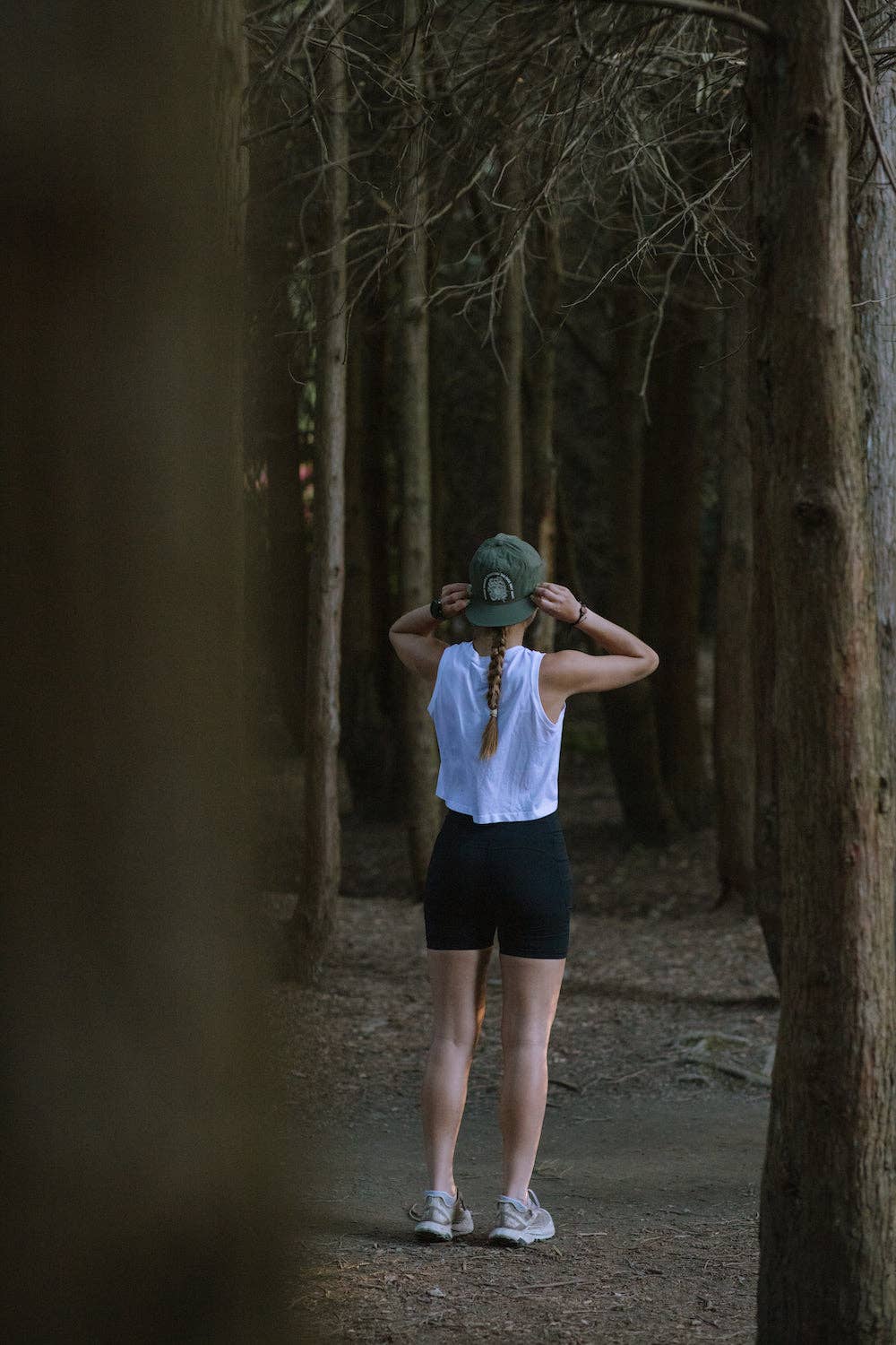 Women Running Wherever They Want Nylon Run Cap: Curse