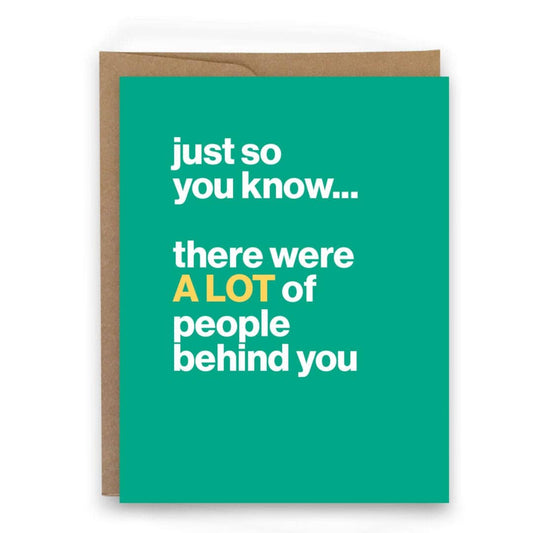 Congratulations Card for Runners