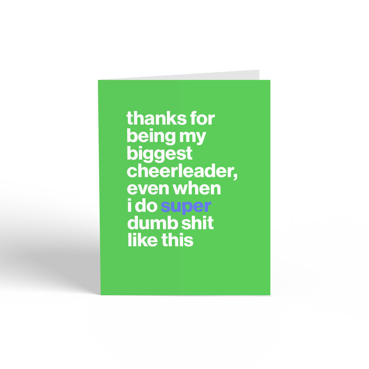 Thank You Card for Runners and Athletes