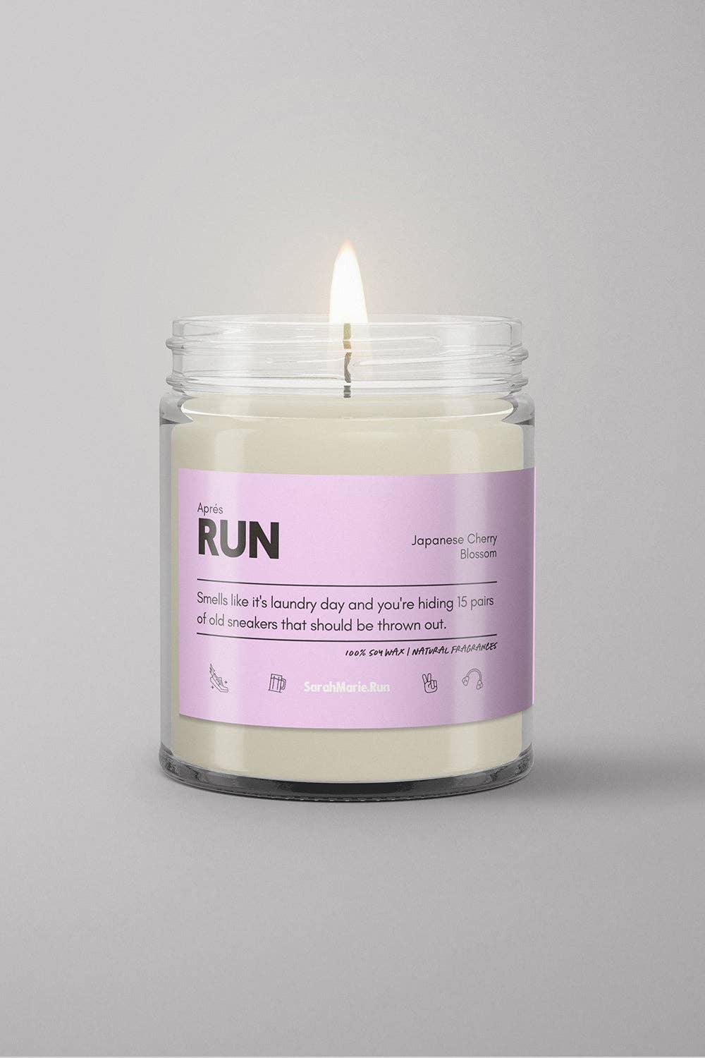Aprés Run Candle: Japanese Cherry Blossom
