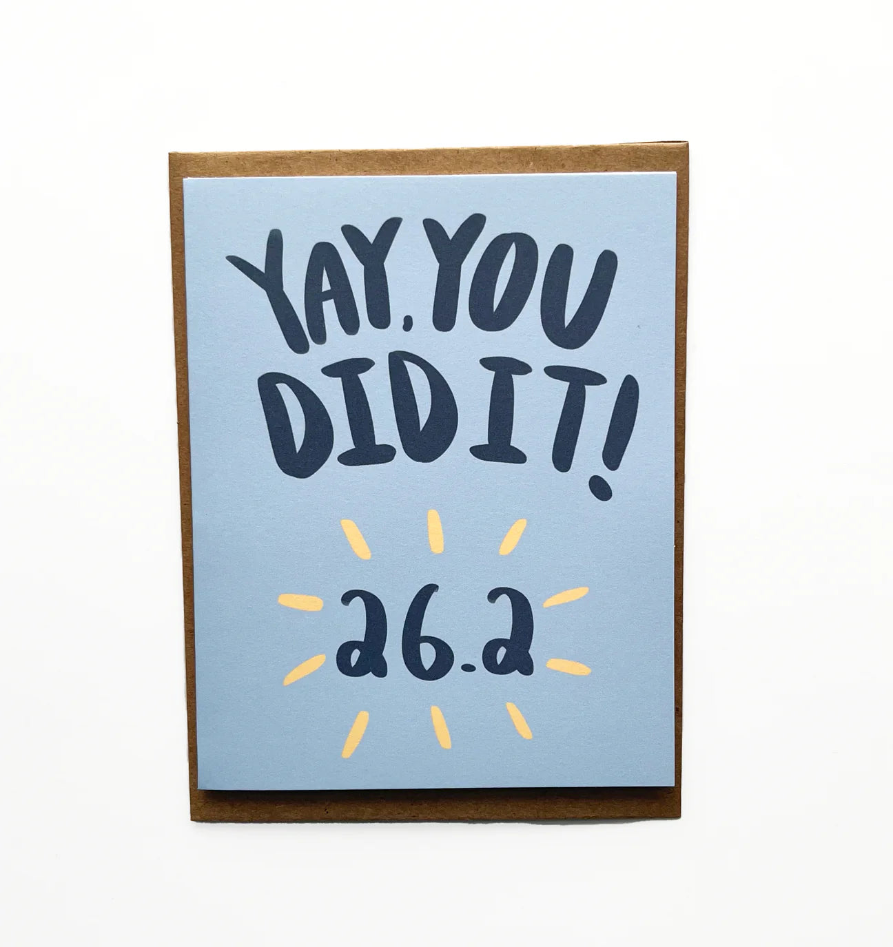 Keegsie Running You Did It Marathon Card