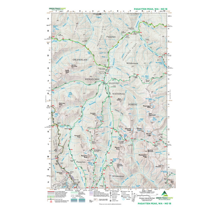 Mountaineer Books Green Trails Maps
