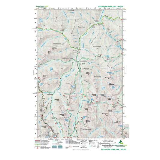 Mountaineer Books Green Trails Maps