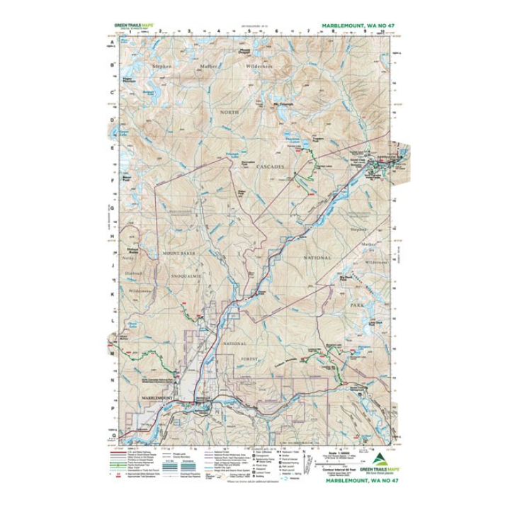 Mountaineer Books Green Trails Maps