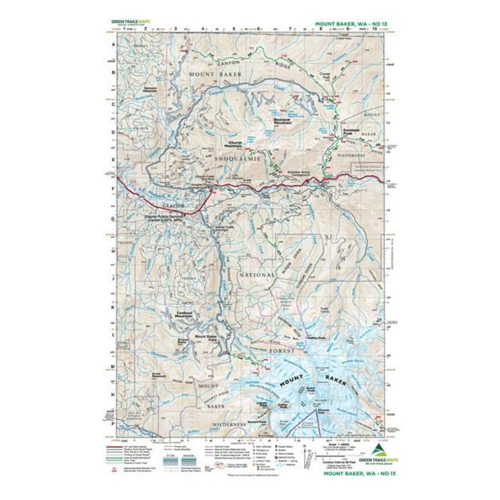 Mountaineer Books Green Trails Maps