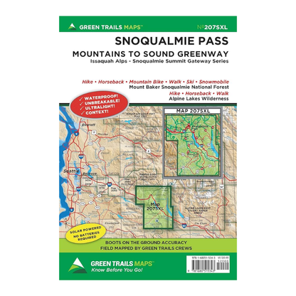 Mountaineer Books Green Trails Maps