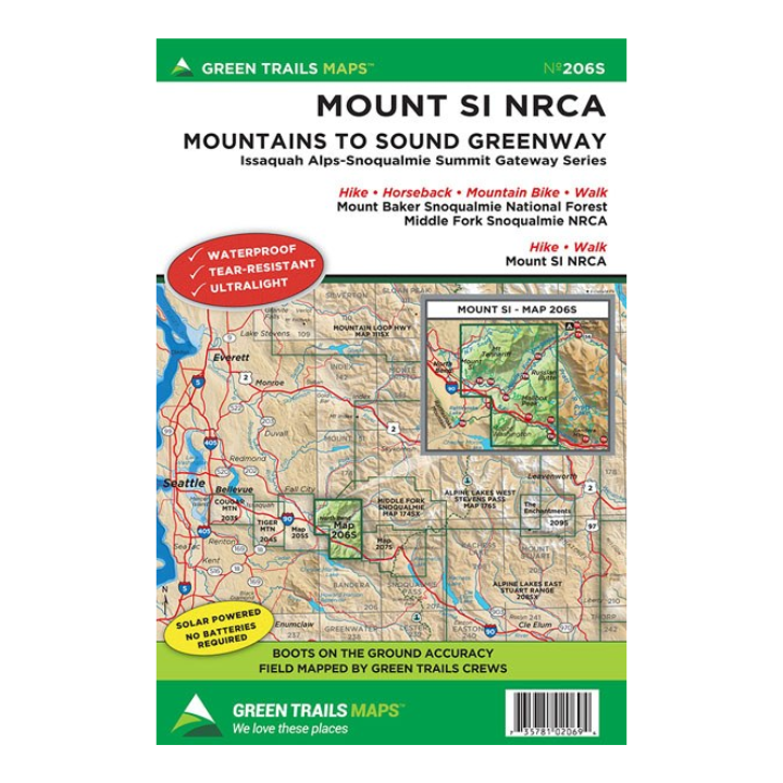 Mountaineer Books Green Trails Maps