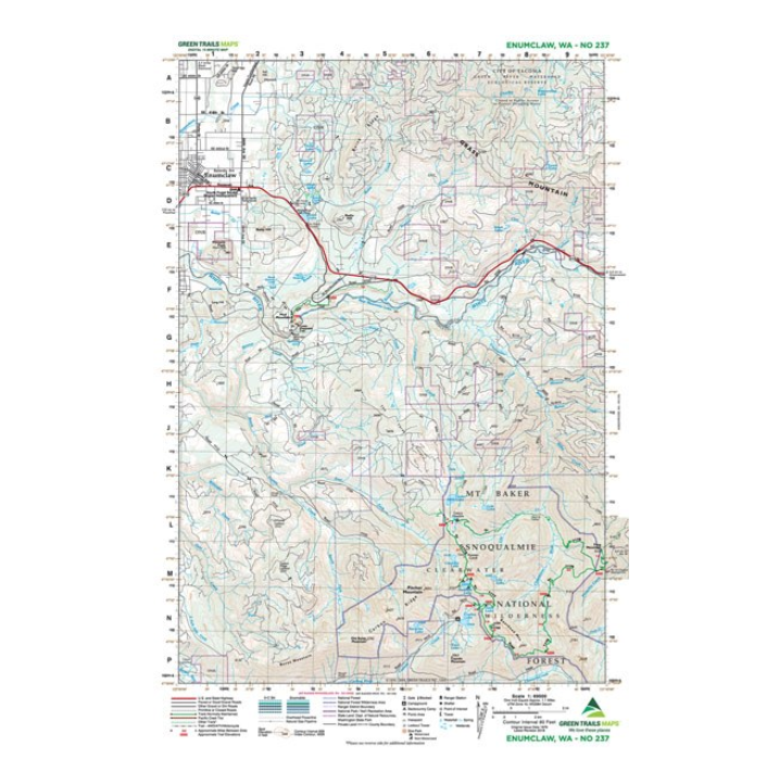 Mountaineer Books Green Trails Maps