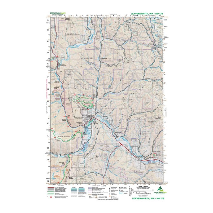 Mountaineer Books Green Trails Maps