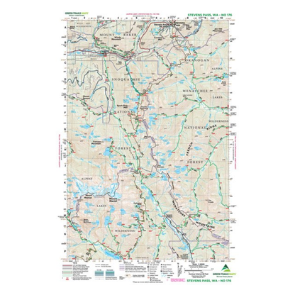 Mountaineer Books Green Trails Maps