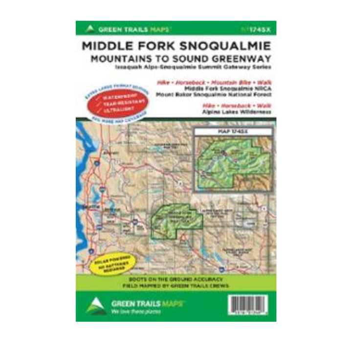 Mountaineer Books Green Trails Maps