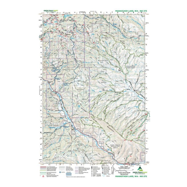 Mountaineer Books Green Trails Maps