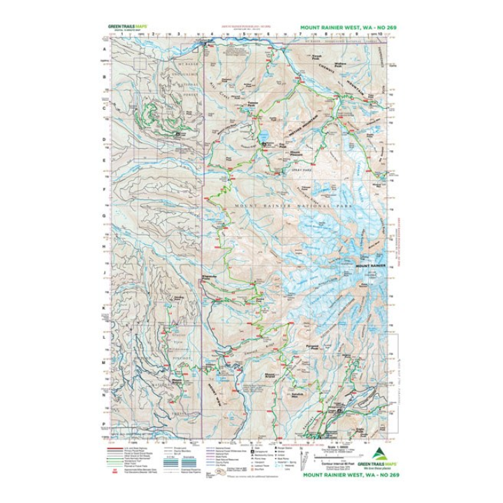 Mountaineer Books Green Trails Maps