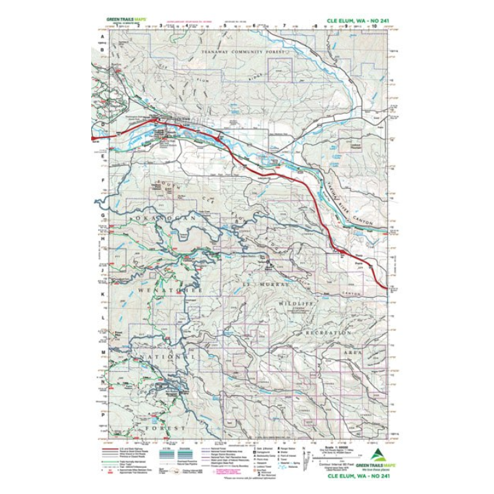 Mountaineer Books Green Trails Maps